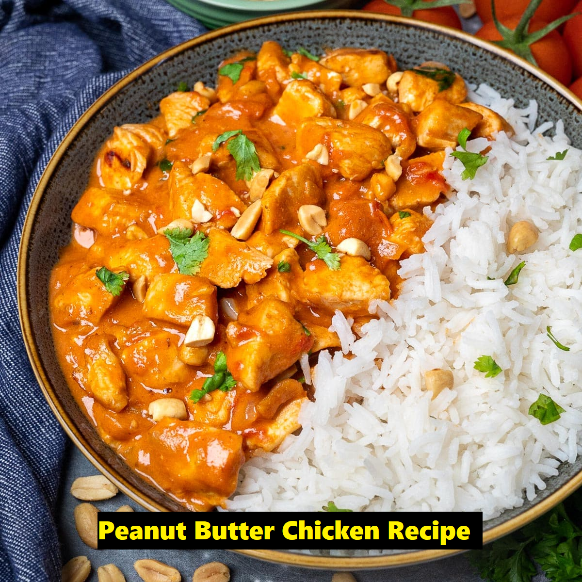 Simple & Easy Peanut Butter Chicken Recipe